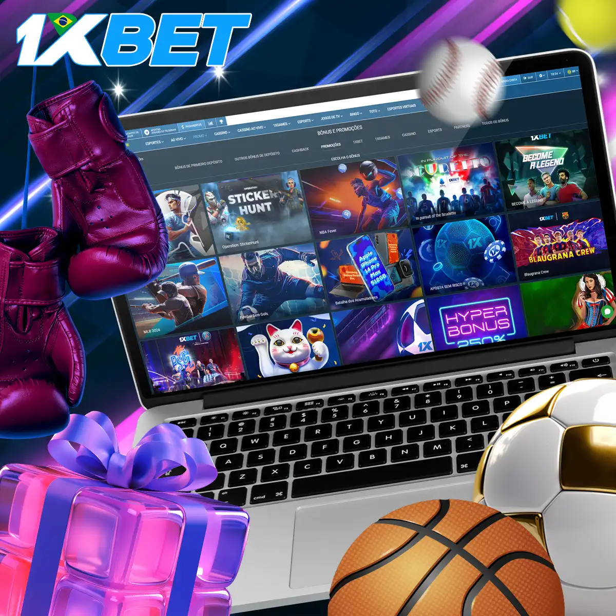 Bônus de boas-vindas da 1xBet para novos jogadores no mundo das apostas esportivas.