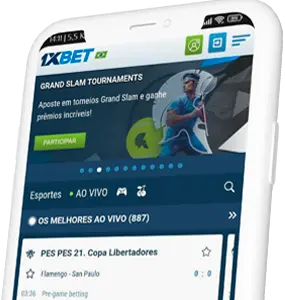 Aplicativo móvel 1xBet