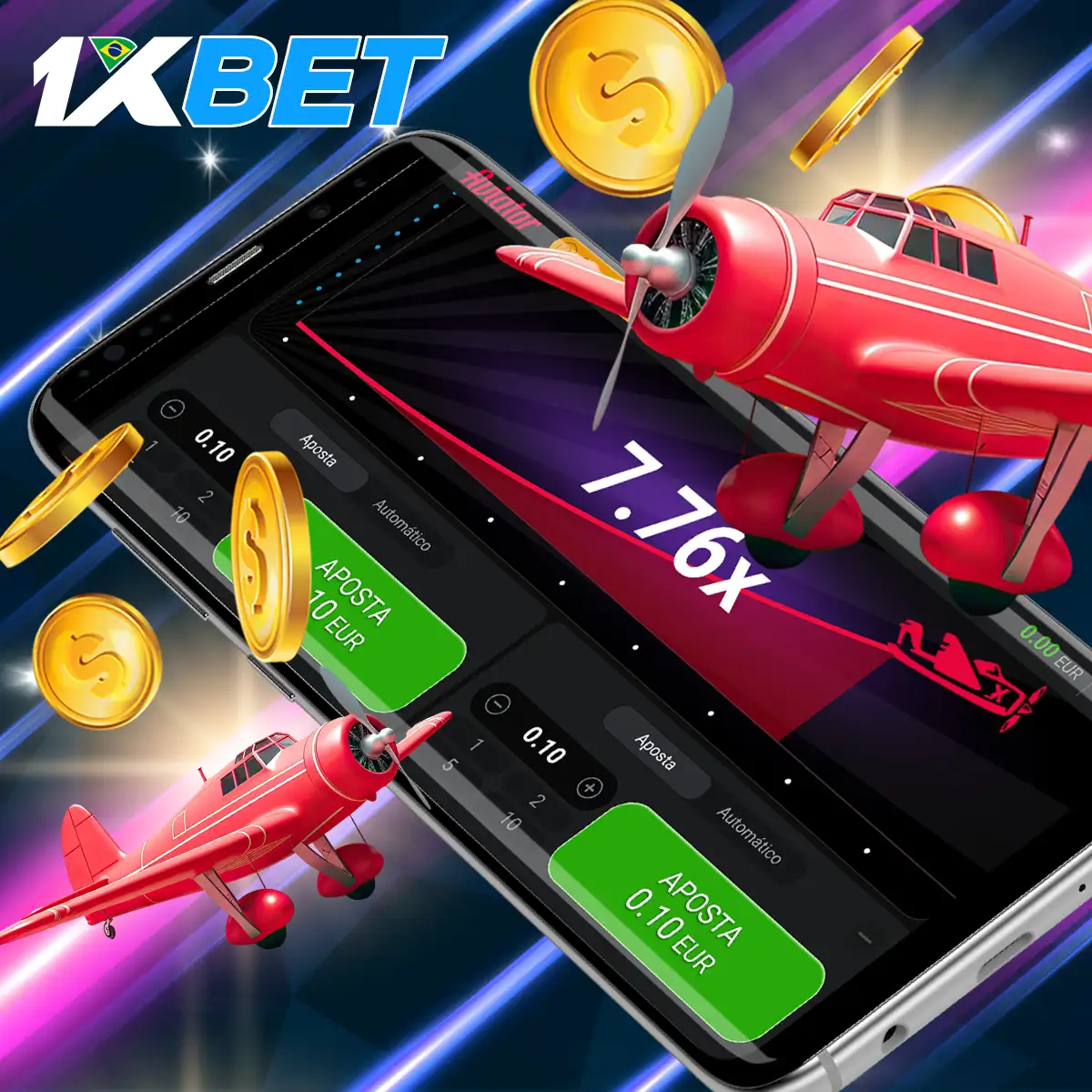 Sobre o jogo Aviator na plataforma 1xBet no Brasil.