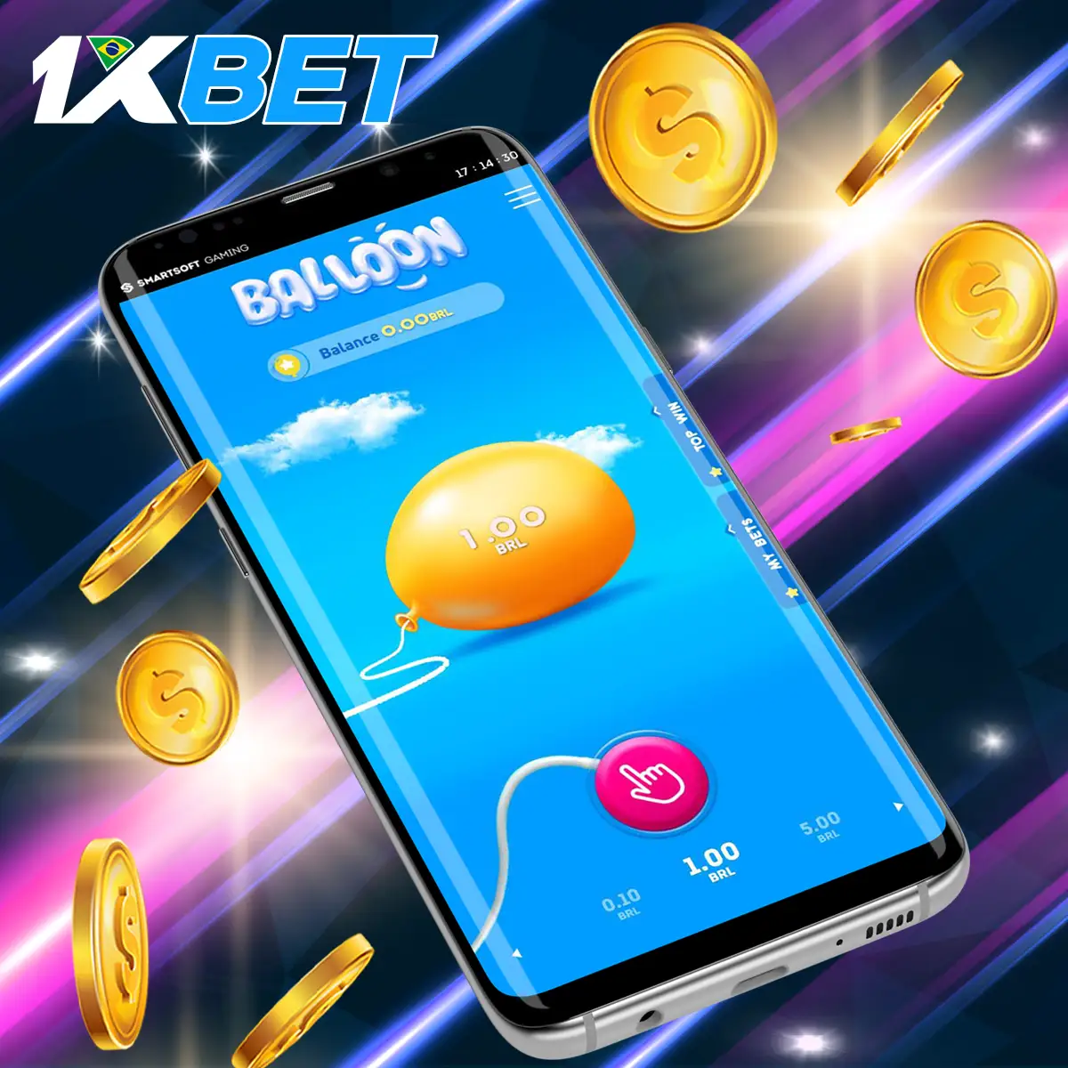 Sobre o jogo Balloon na plataforma 1xBet no Brasil.