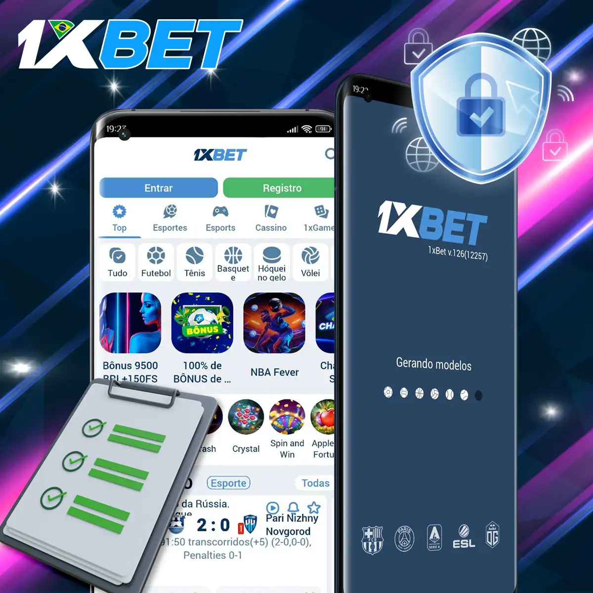 Principais características da aplicação 1xBet.